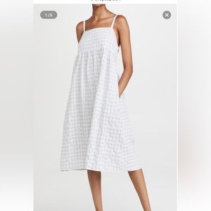 Madewell baby doll midi dress size M